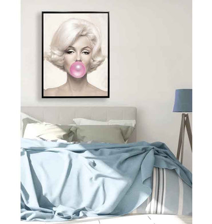 Marilyn en rose - Décoration murale