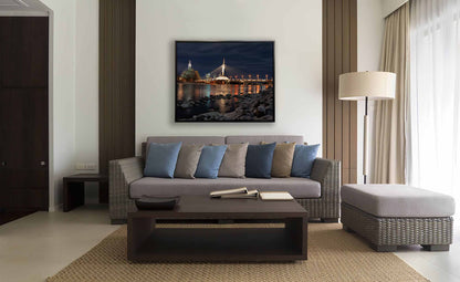 Décoration murale « Skyline de Winnipeg » – Impressions sur toile – Vernis RVB