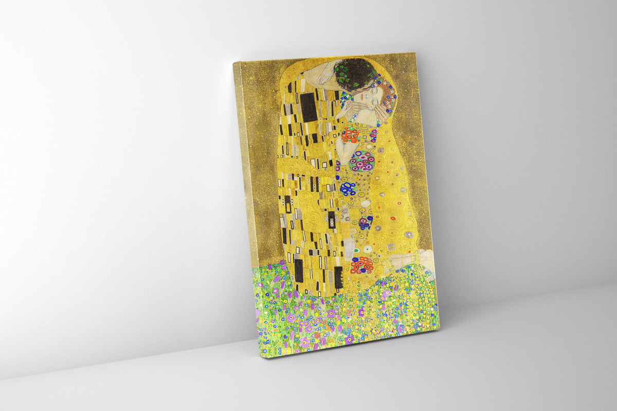 Wall Art The Kiss" Fine Art-Gold varnish