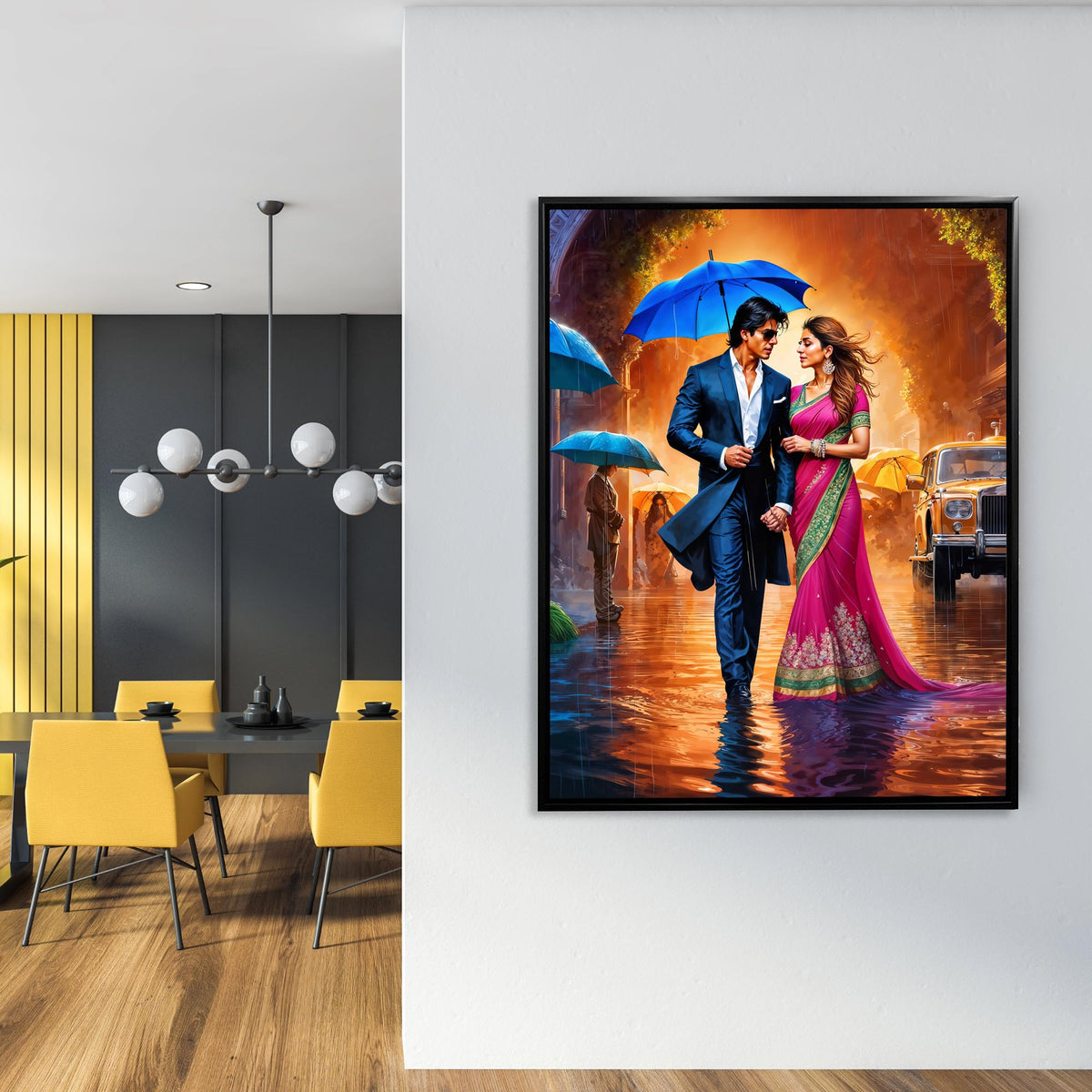 Wall art Bollywood Part 1 "Boy meets Girl"