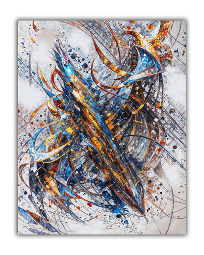 Wall Art-Abstract 2-Canvas Printed-Artwork