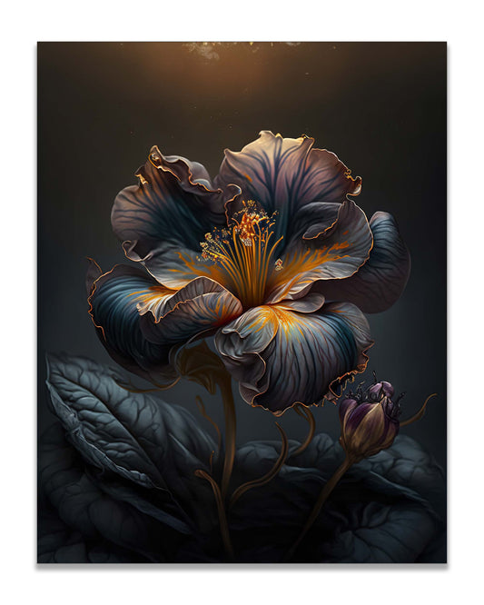 Art floral - Art mural fin et moderne - Impressions botaniques murales