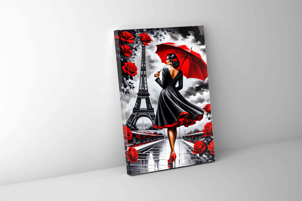 Paris Rouge/Noir 91,4 cm x 121,9 cm