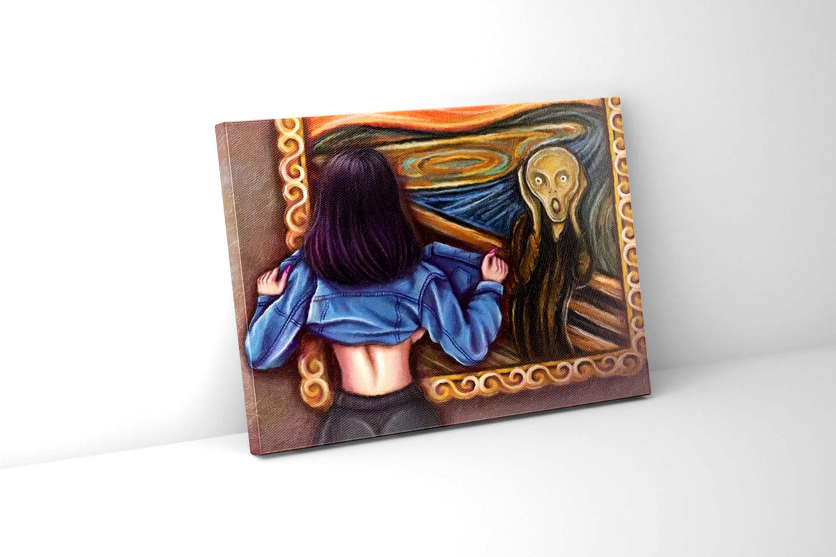 Tableau sur toile Scream II