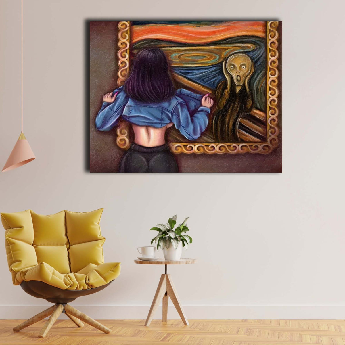 Tableau sur toile Scream II
