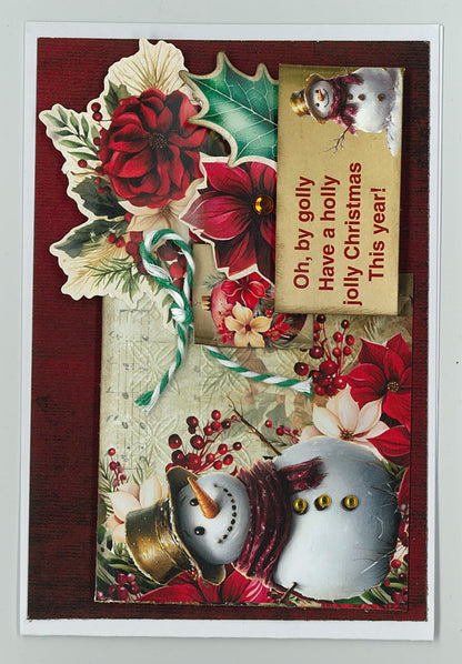 Lot de cartes 6x4 Holly Jolly 3Quarter Designs