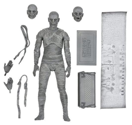 Figurine Universal Monsters - La Momie Suprême (Noir et Blanc)