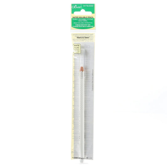 CLOVER 5000 - Water Soluble Pencil - White