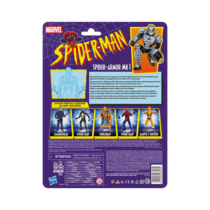 spider-man - Spider-Armor Mk I Marvel Legends Rétro