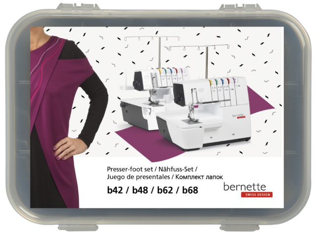Bernette Serger/Coverstitch 7 Feet Set - b42 b48 b62 b68