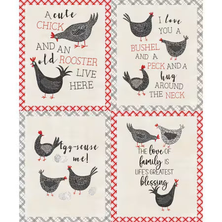 Hen House - Cream Hen House Panel - 55250108P-01