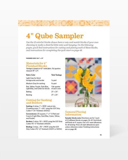 GO! Qube Mix & Match Block System - Livre de patrons