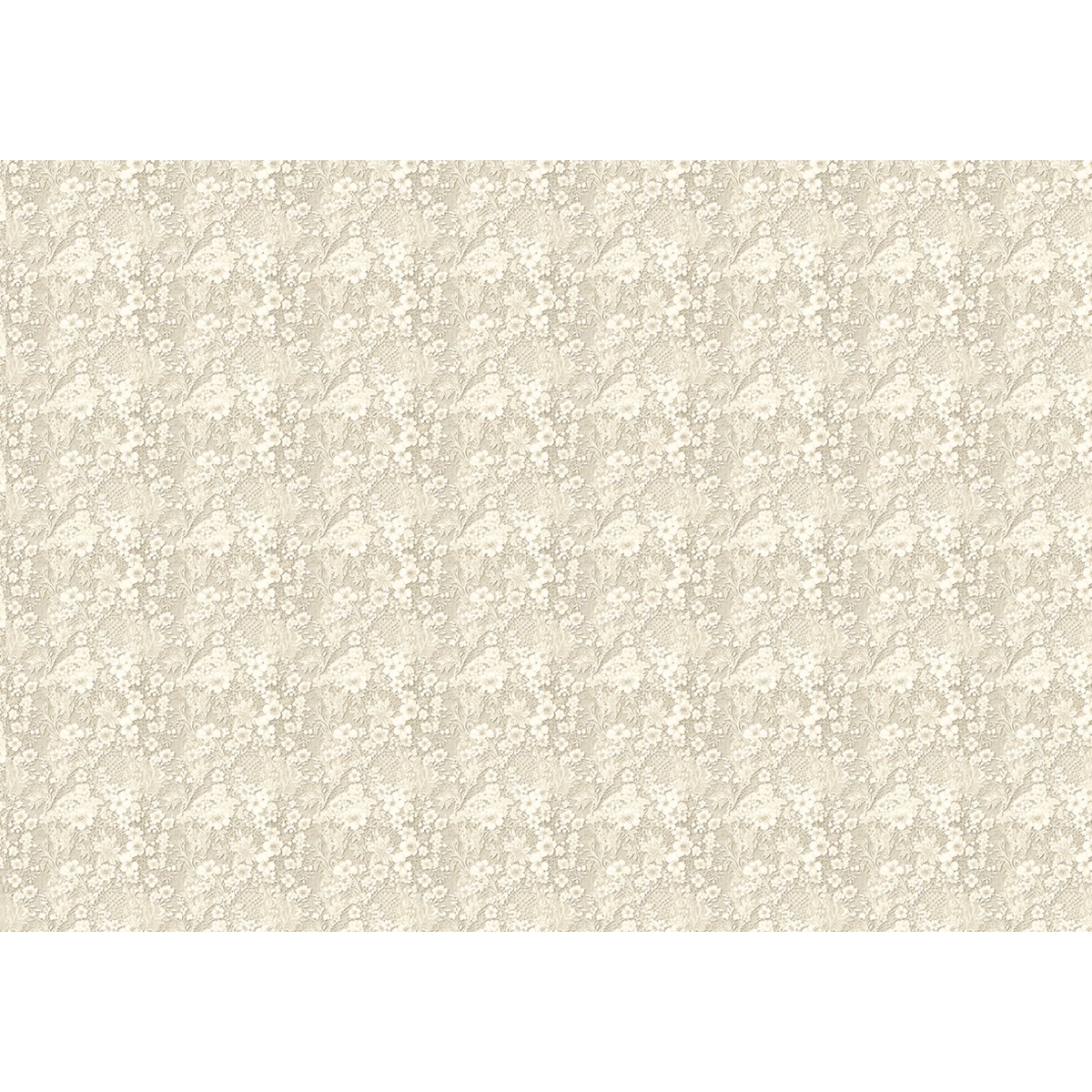 Papier de soie 69x49 cm 27,66"x19,29" Dentelle de lin antique