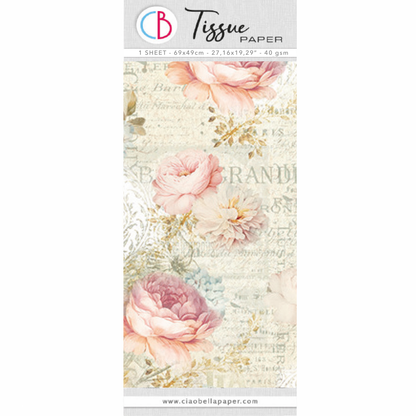Tissue Paper cm69x49 27,66"x19,29” Queen Alexandra