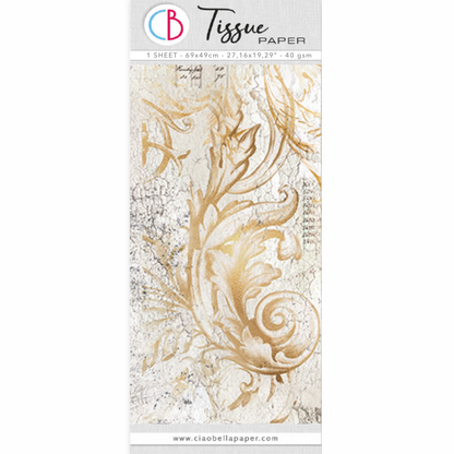 Papier de soie cm69x49 27,66"x19,29" Golden Age