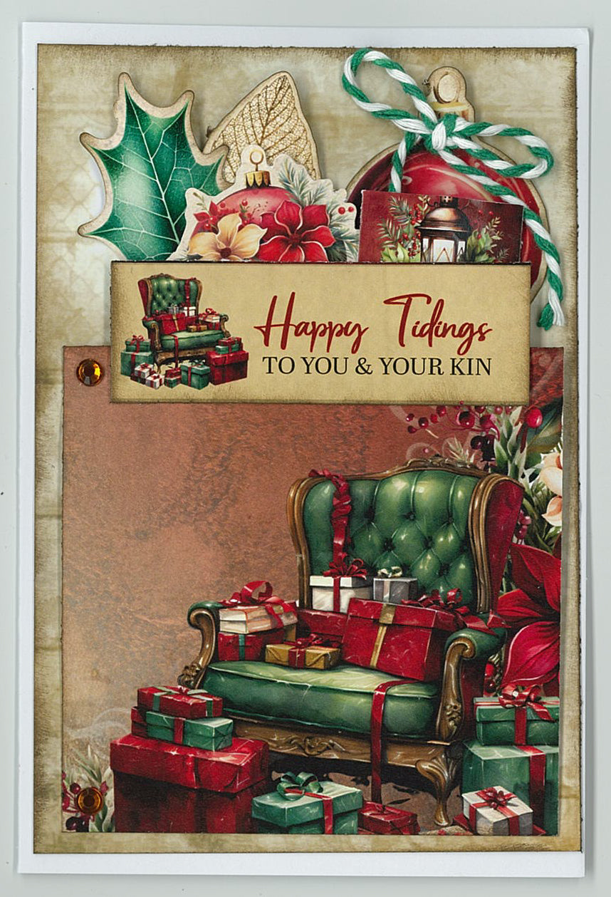 Lot de cartes 6x4 Holly Jolly 3Quarter Designs