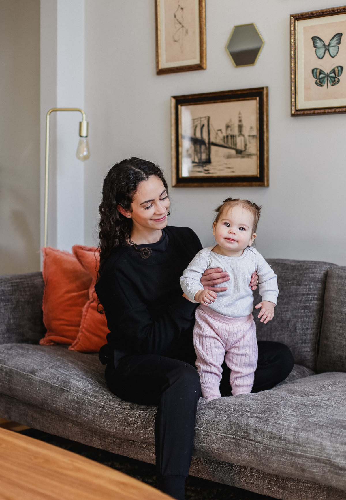 Pull d'allaitement Lily en polaire