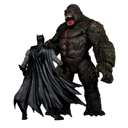 Justice League vs. Godzilla vs. Kong DC Multiverse Batman vs. Kong Figurine d'Action - Pack de Deux