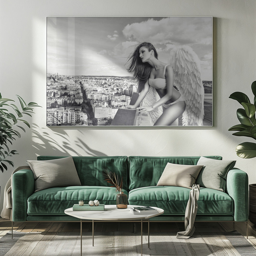 Décoration murale ange