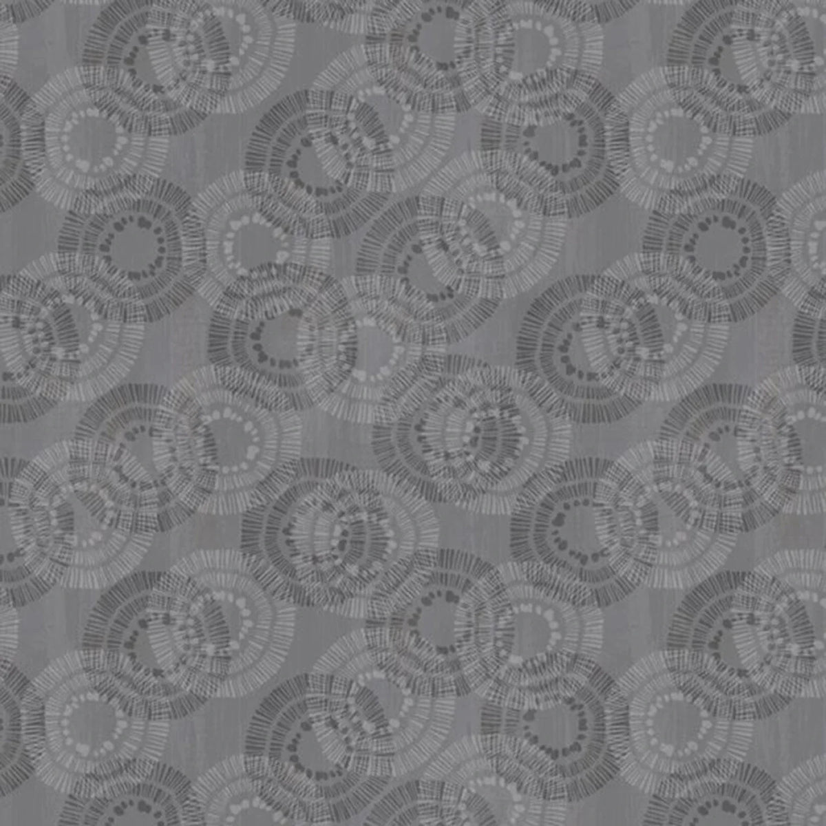 Wilmington Prints' Essential Basics - Slate Circle Burst
