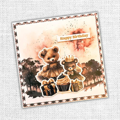 Collection de papiers 6x6 Teddy Célèbre 31380