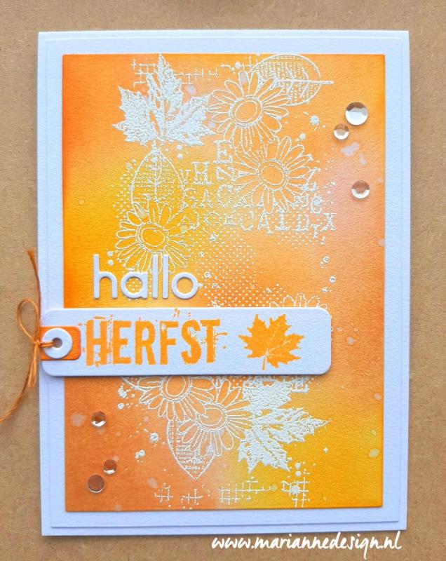 Art Stamps Bonjour l'automne