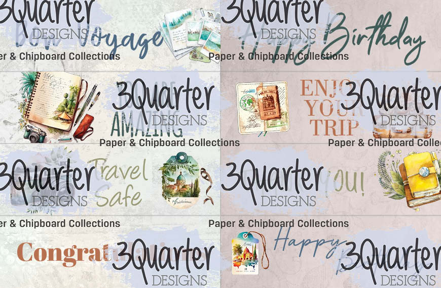 Pack de 6 cartes 10x15 cm Voyages Incroyables