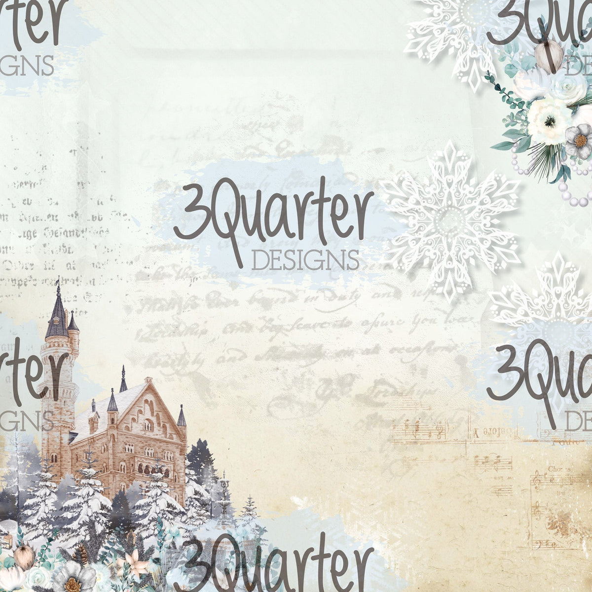 Pack de Noël féerique 6x6
