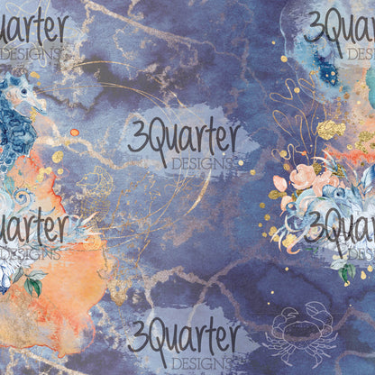 3Quarter Designs - Amoureux de l'Océan - Bloc de papier 6 x 6