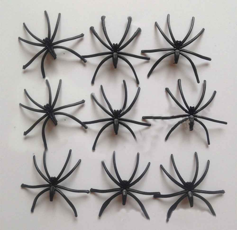 Halloween Stretchable Spider Web Decoration – Cotton Web with Mini Spiders for Indoor & Outdoor Use