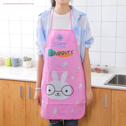 Cartoon pvc apron