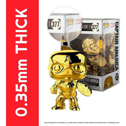 Protections Funko Pop EVORETRO 4 pouces 0,35 mm