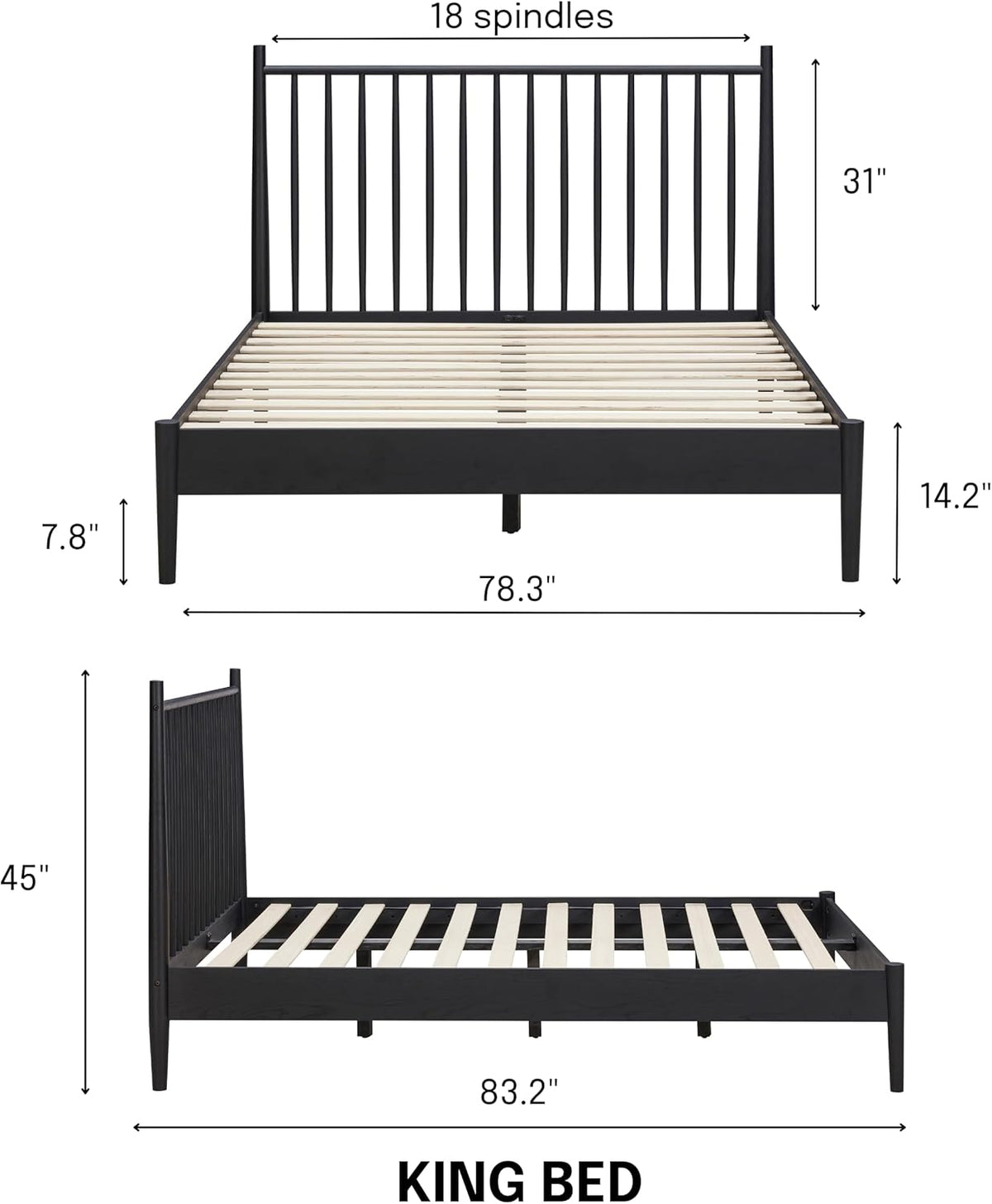 Inno Wooden Bed Frame