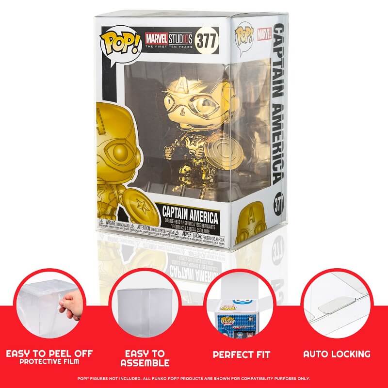 Protections Funko Pop EVORETRO 4 pouces 0,35 mm