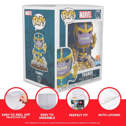 Funko Pop 6 inches EVORETRO PET Protectors - Pack of 10