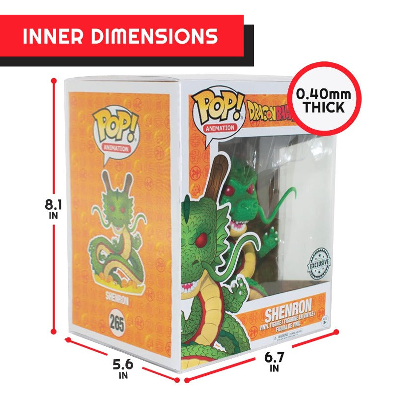 Funko Pop 6 inches EVORETRO PET Protectors - Pack of 10