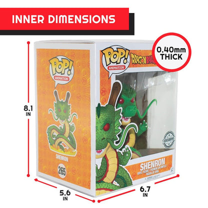 Funko Pop 6 inches EVORETRO PET Protectors - Pack of 10