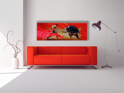Toile - Peintre - Toréador - Art mural