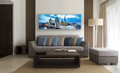 Art mural - Skyline de Londres sur toile - Œuvre imprimée