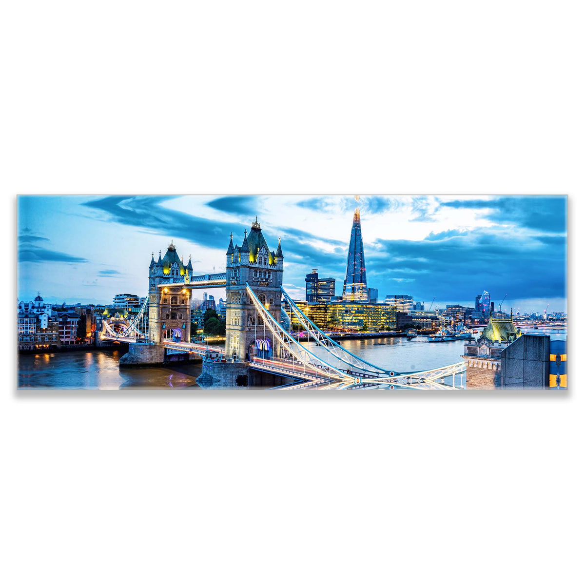Art mural - Skyline de Londres sur toile - Œuvre imprimée