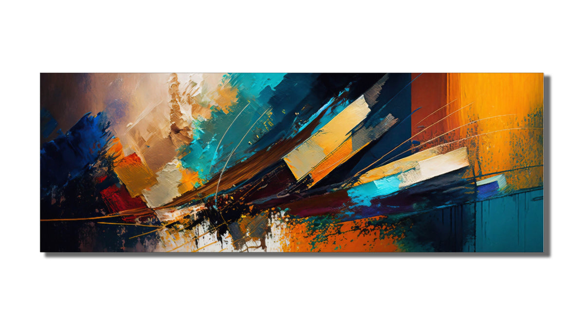 Décoration murale Aile abstraite - Grand tableau sur toile - Art figuratif