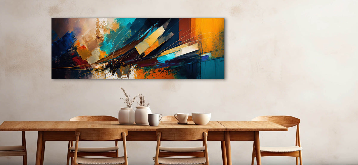 Décoration murale Aile abstraite - Grand tableau sur toile - Art figuratif