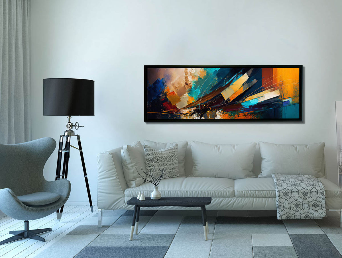 Décoration murale Aile abstraite - Grand tableau sur toile - Art figuratif