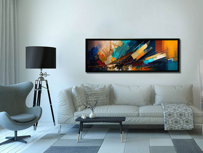 Décoration murale Aile abstraite - Grand tableau sur toile - Art figuratif