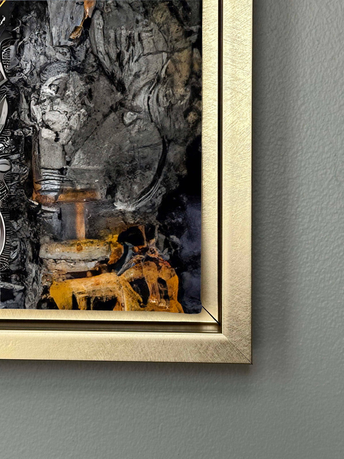 Décoration murale-Bitcoin Pop art-Impression sur toile