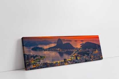 Toile d'art Rio 72" x 24"