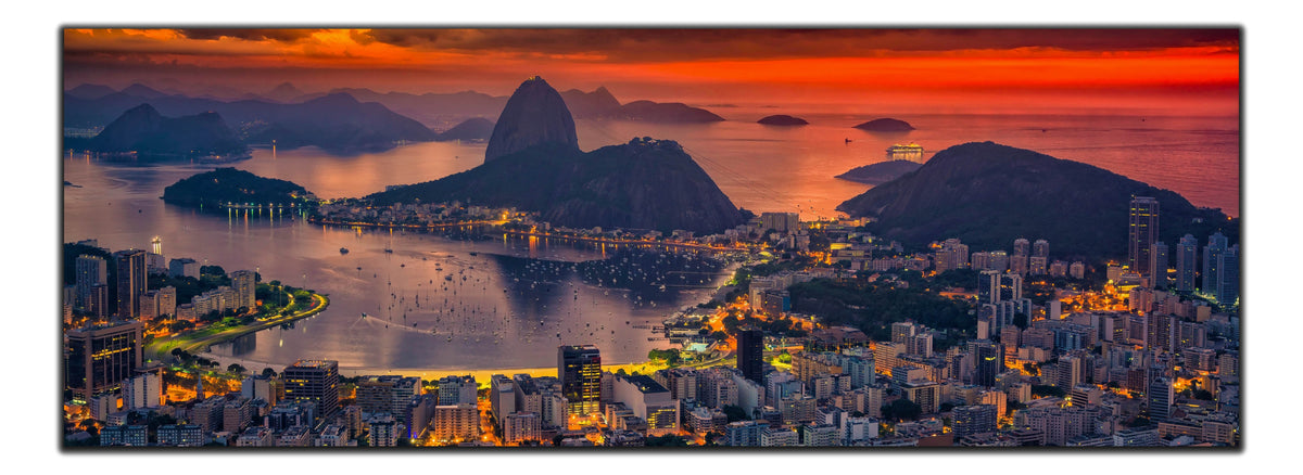 Toile d'art Rio 72" x 24"