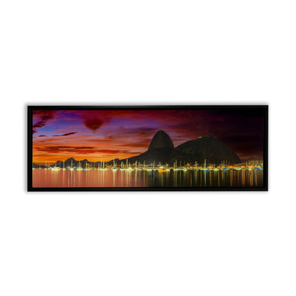 Décoration murale Copacabana Pain de Sucre Brésil 183 x 61 cm