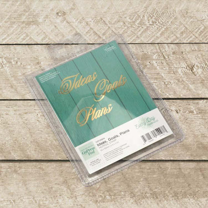 Couture Creations Hotfoil Stamp - Sentiments Idées, Buts, Projets