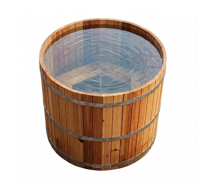 Fluid Float Colonial Cedar Hot Tub